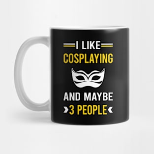 3 People Cosplaying Cosplay Cosplayer Mug